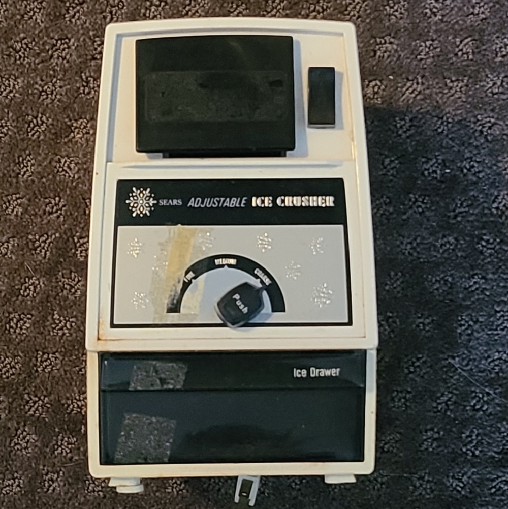 Sears Adjustable Ice Crusher